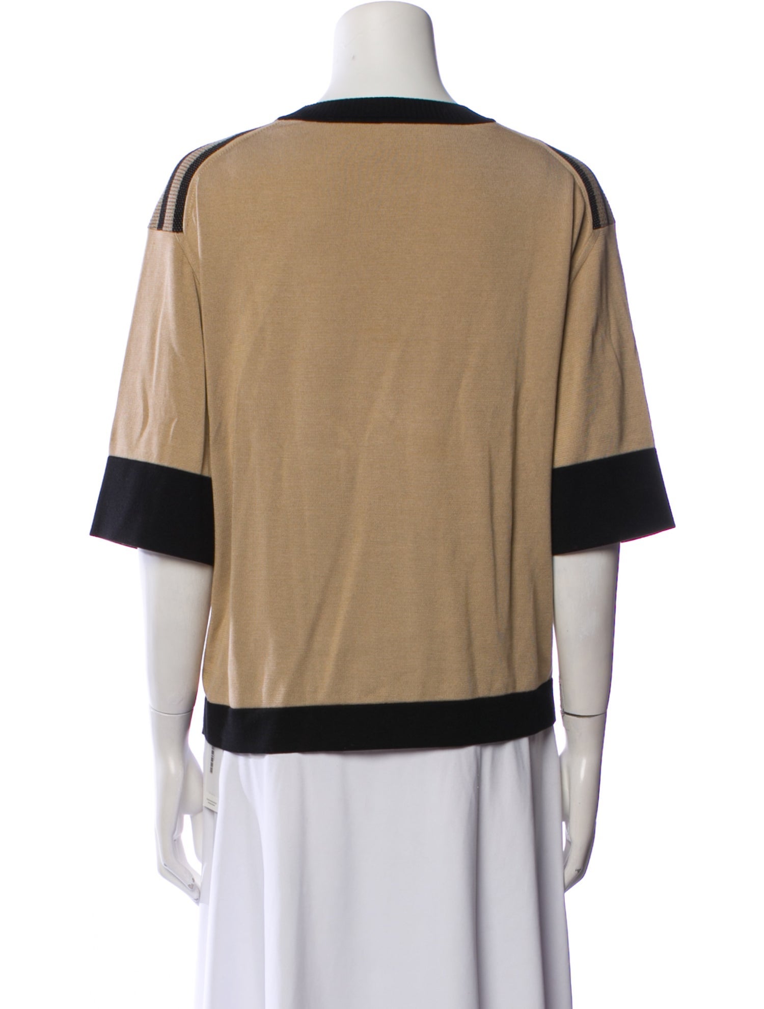 Hermès Silk Striped Sweater